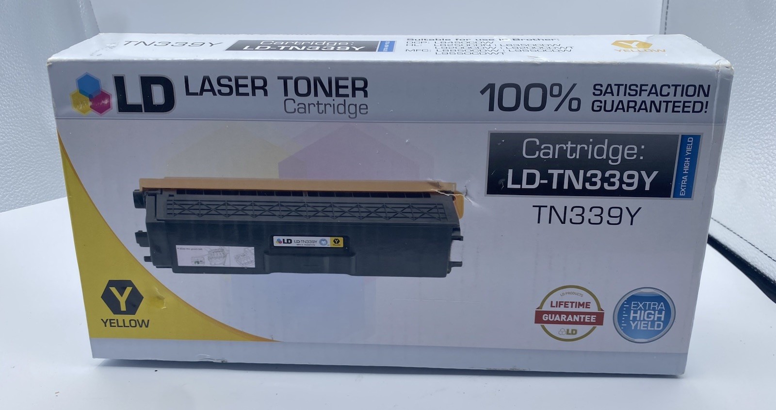 Laser Toner LD TN-339Y Yellow High Yield Toner Cartridge - Brand New