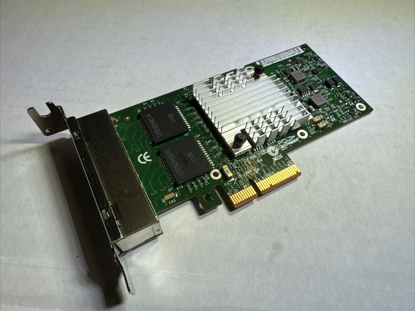 HP 593743-001 593720-001 4Port PCIe 2.0 x4 Ethernet Adapter