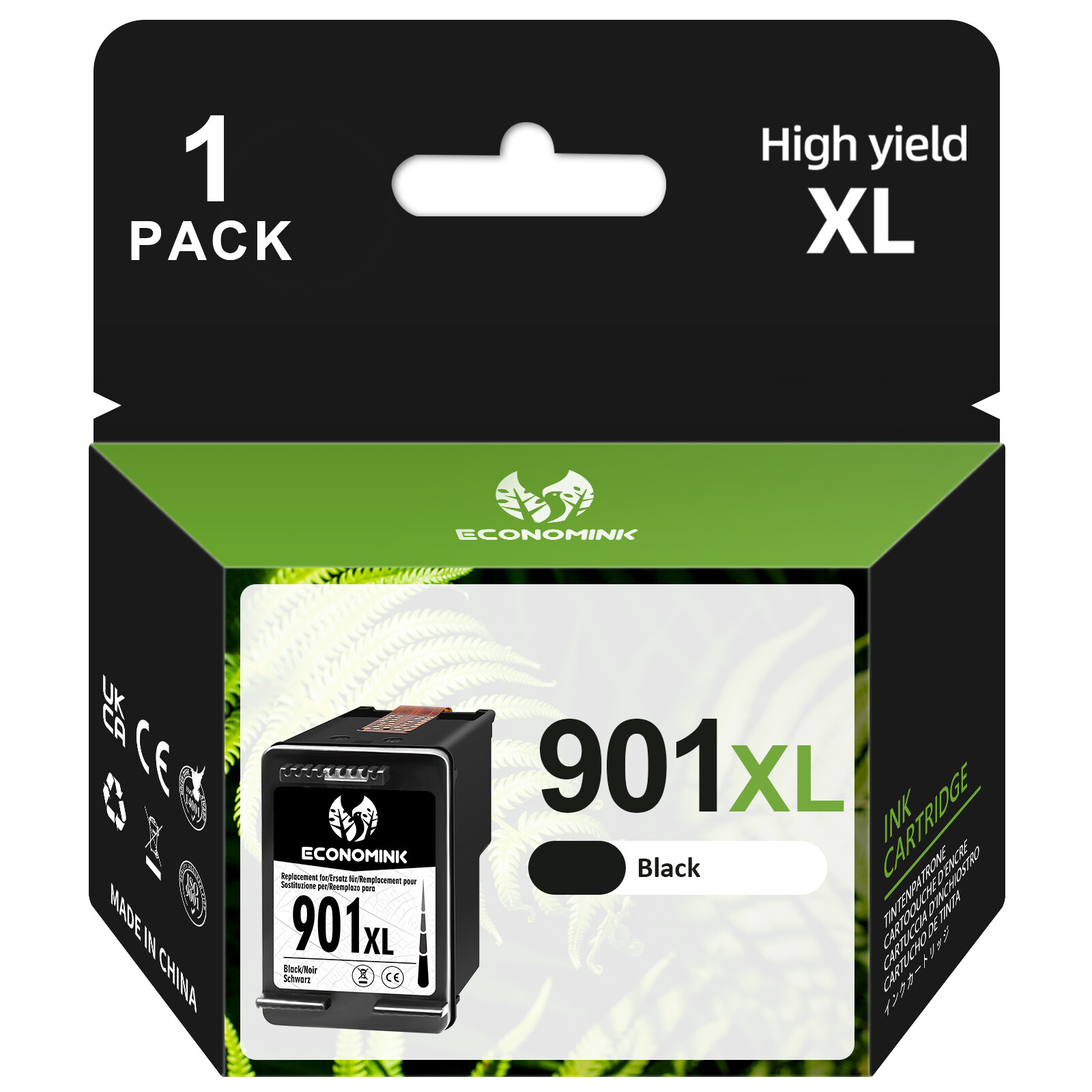 901XL Ink Cartridge Printer For HP Officejet 4500 J4500 J4540 J4550 J4580 J4640