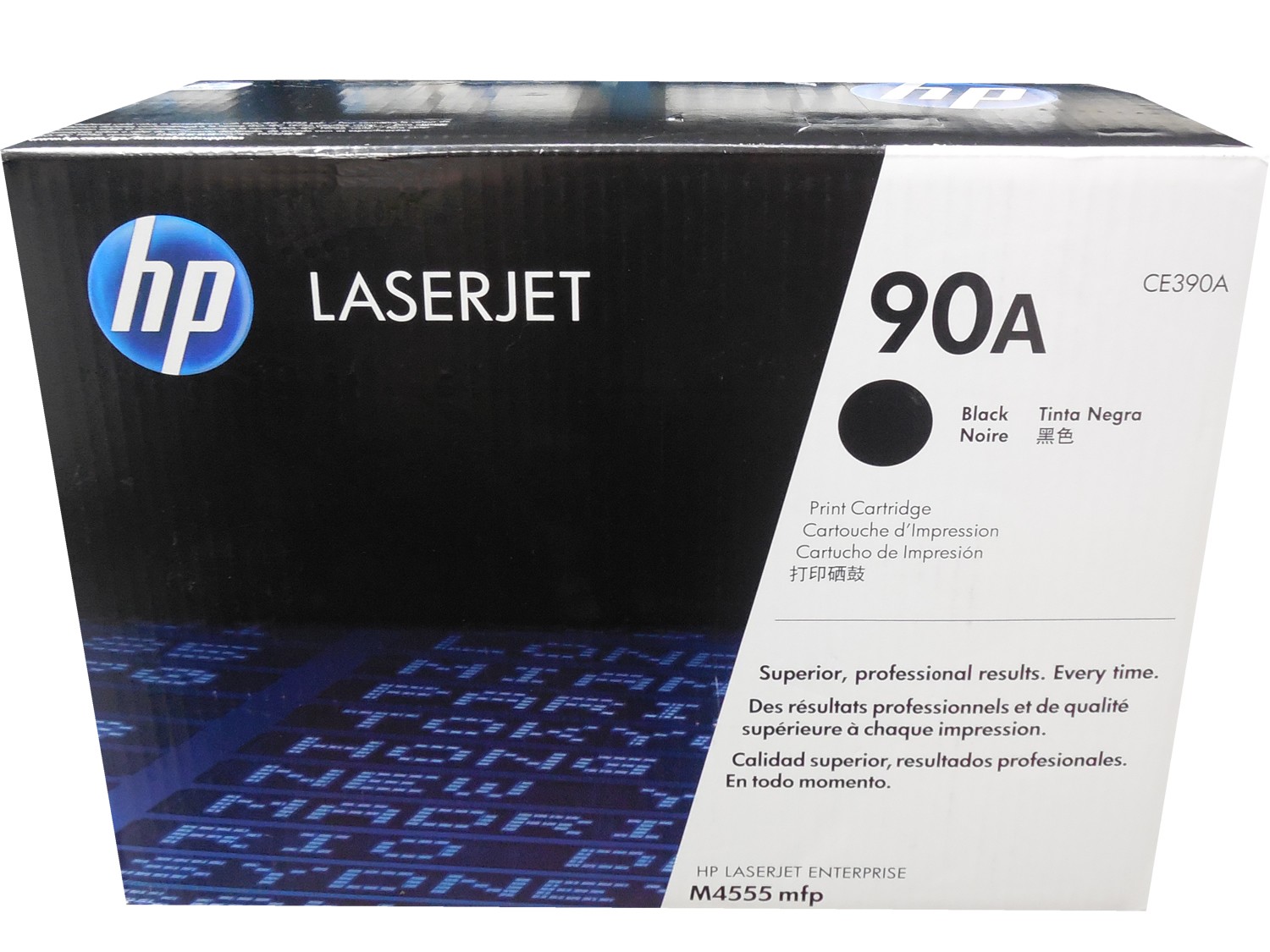 HP CE390A 90A Black Toner Cartridge Genuine OEM Original