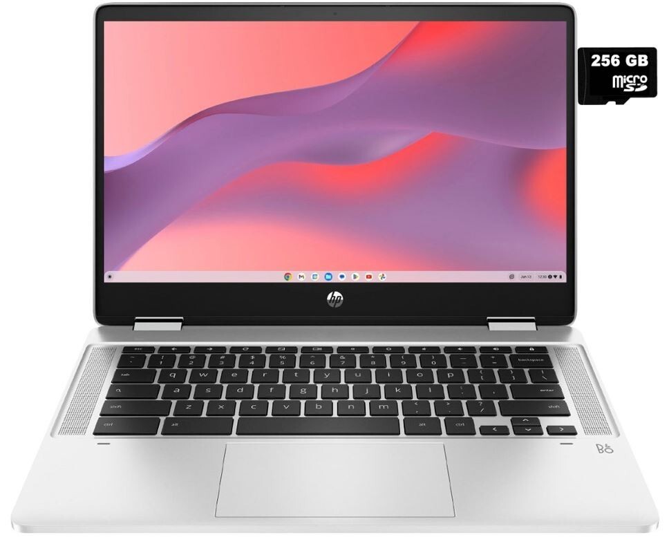 HP 14" HD 2-in-1 x360 Touch Chromebook, Intel Celeron N4500, 4GB, 320GB (64+256)