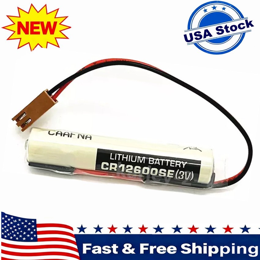 For GE Fanuc IC697ACC701 PLC Battery CR12600SE 3V Varta CR2NP CR-2NP CR 2N