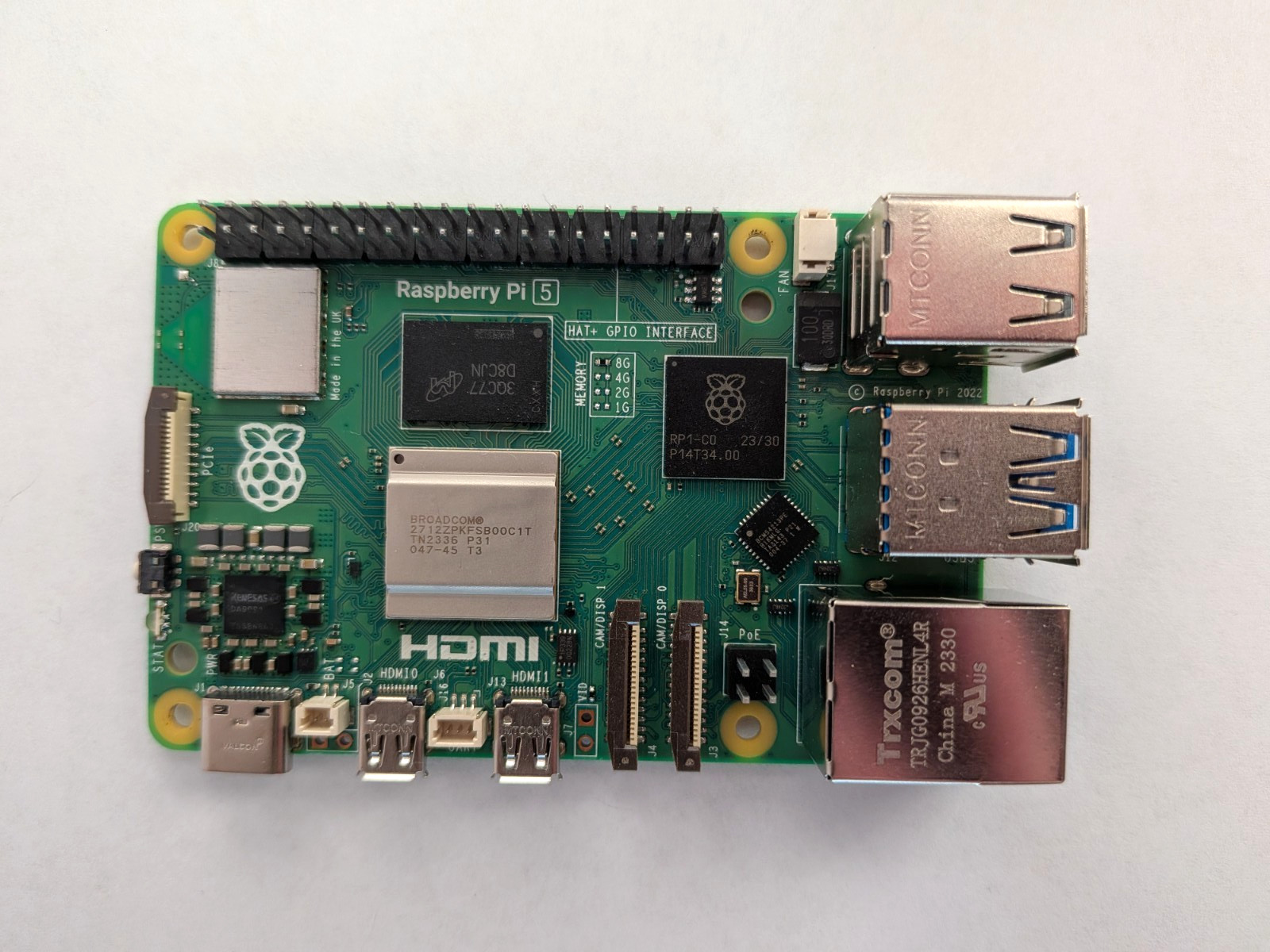 Raspberry Pi 5 8GB RAM - Official Active Cooler Included  *Works*