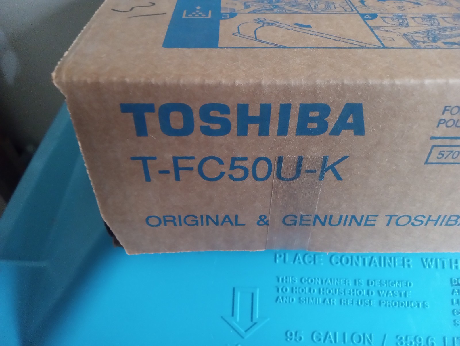 TOSHIBA TFC-50U-K GENUINE TONER CARTRIDGE NIB