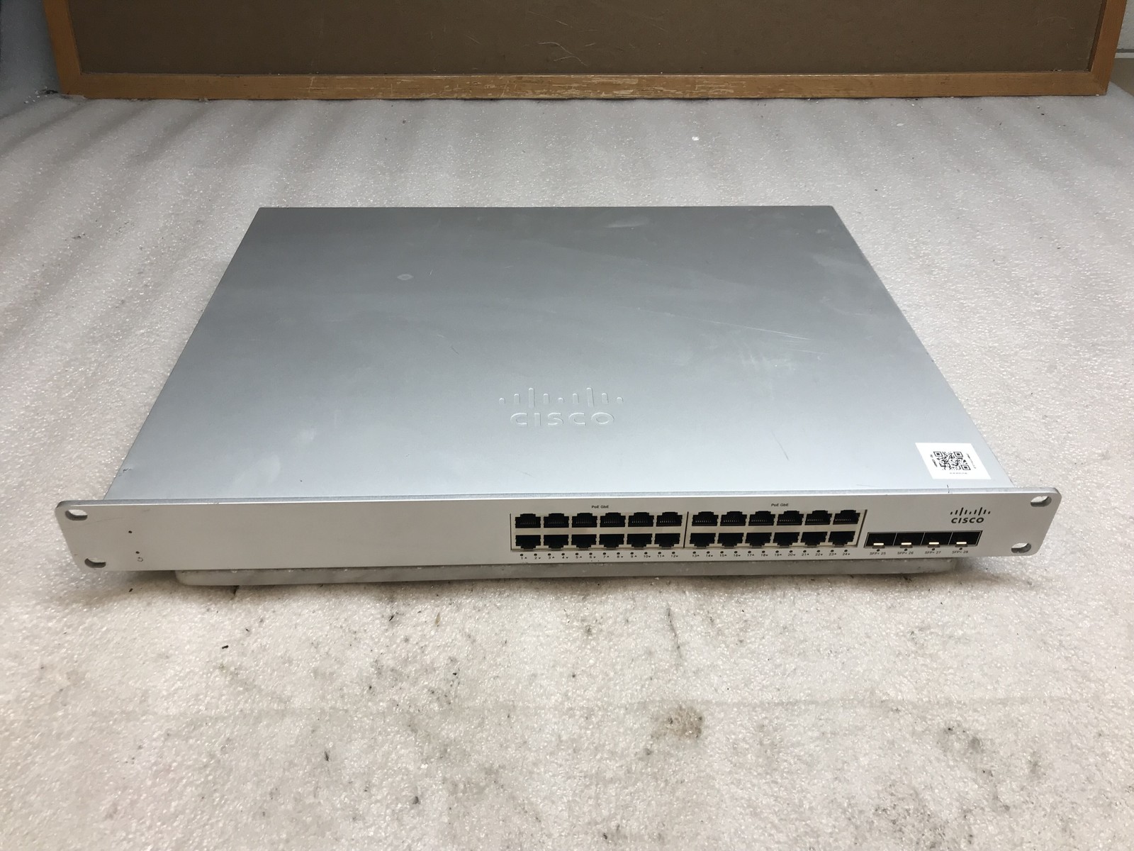 Cisco Meraki MS250-24P 24-Port Gigabit PoE+ Dual PSU Unclaimed