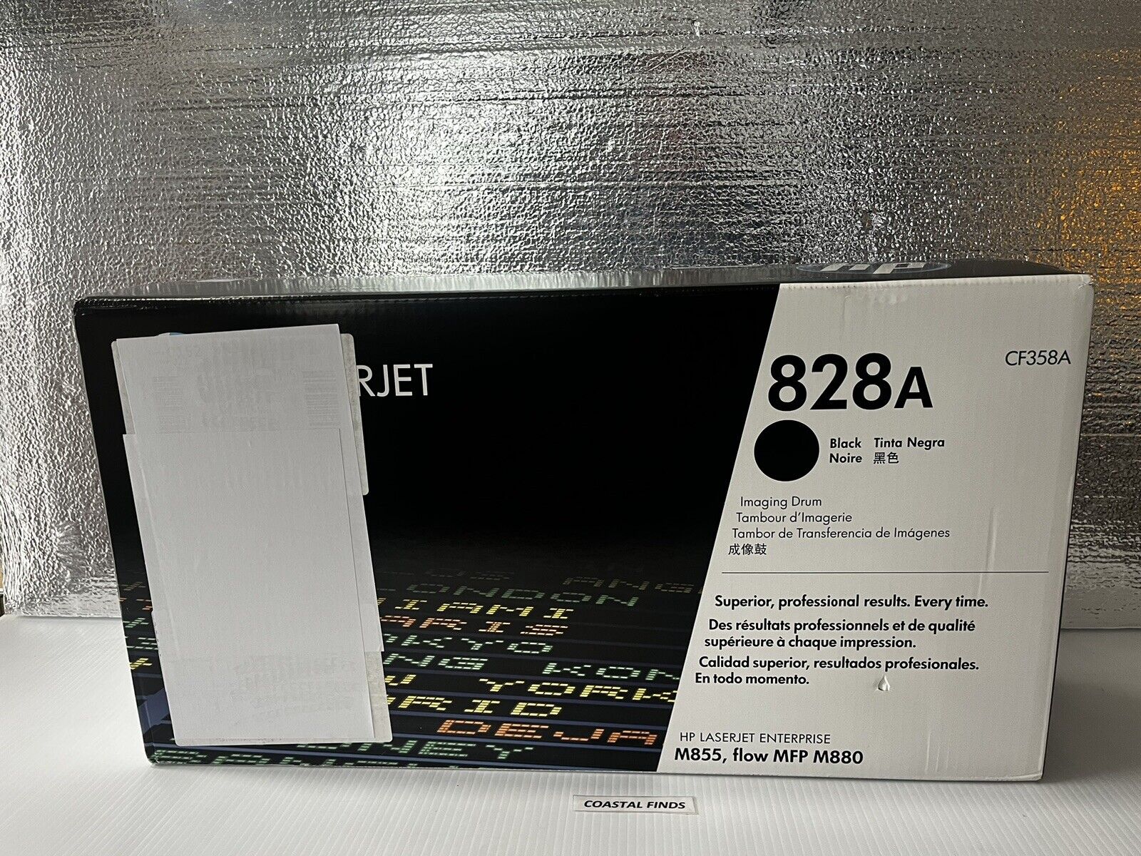 HP 828A Black Imaging Drum CF358A OEM NEW Genuine Sealed M855 Flow MFP M880