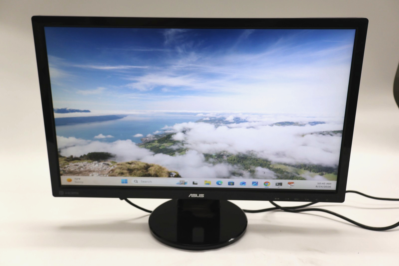 Asus VE248Q 24 inch Full HD LED Monitor with HDMI VGA Built-in Speakers Stand