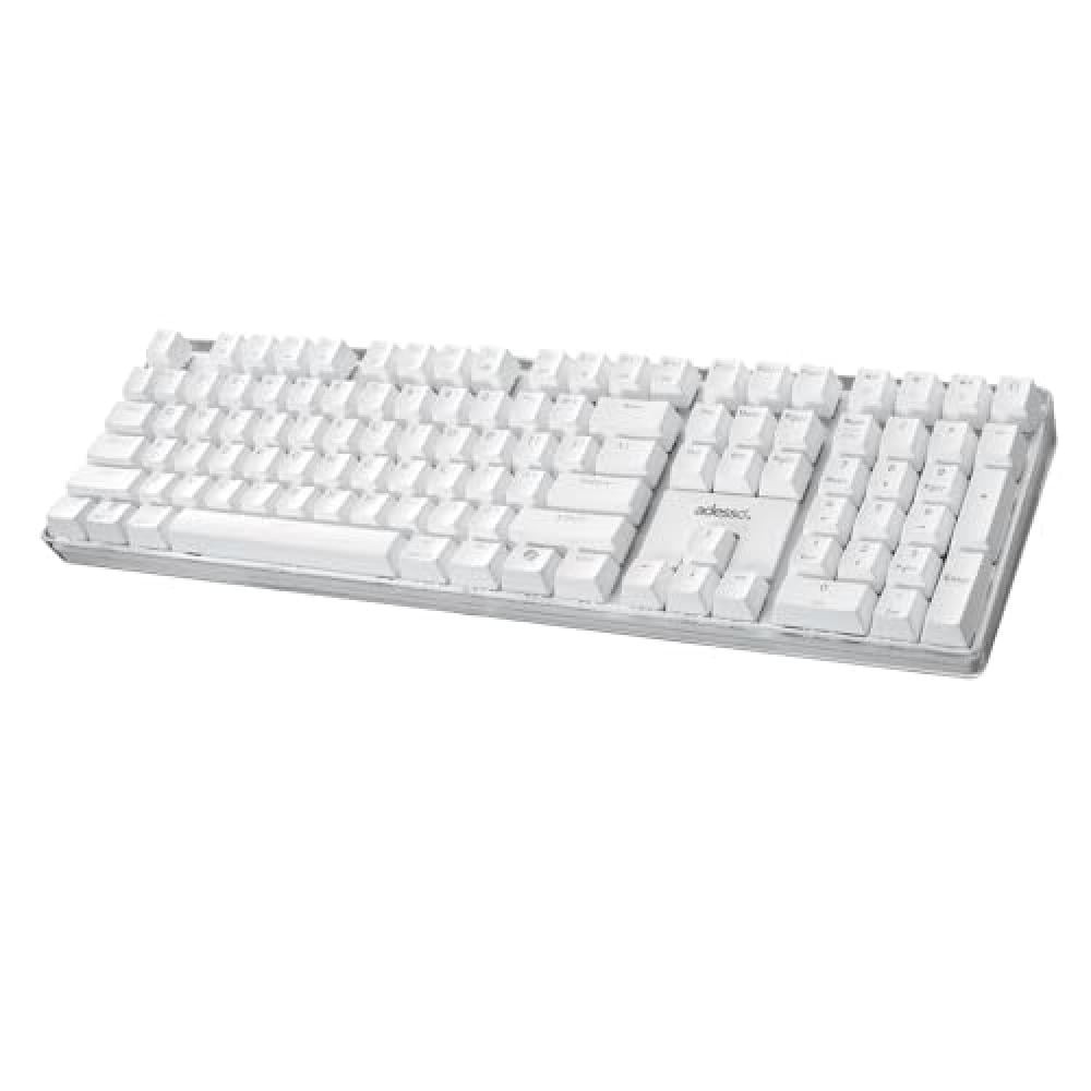 Adesso AKB680UW Illuminated Mechanical Keyboard White