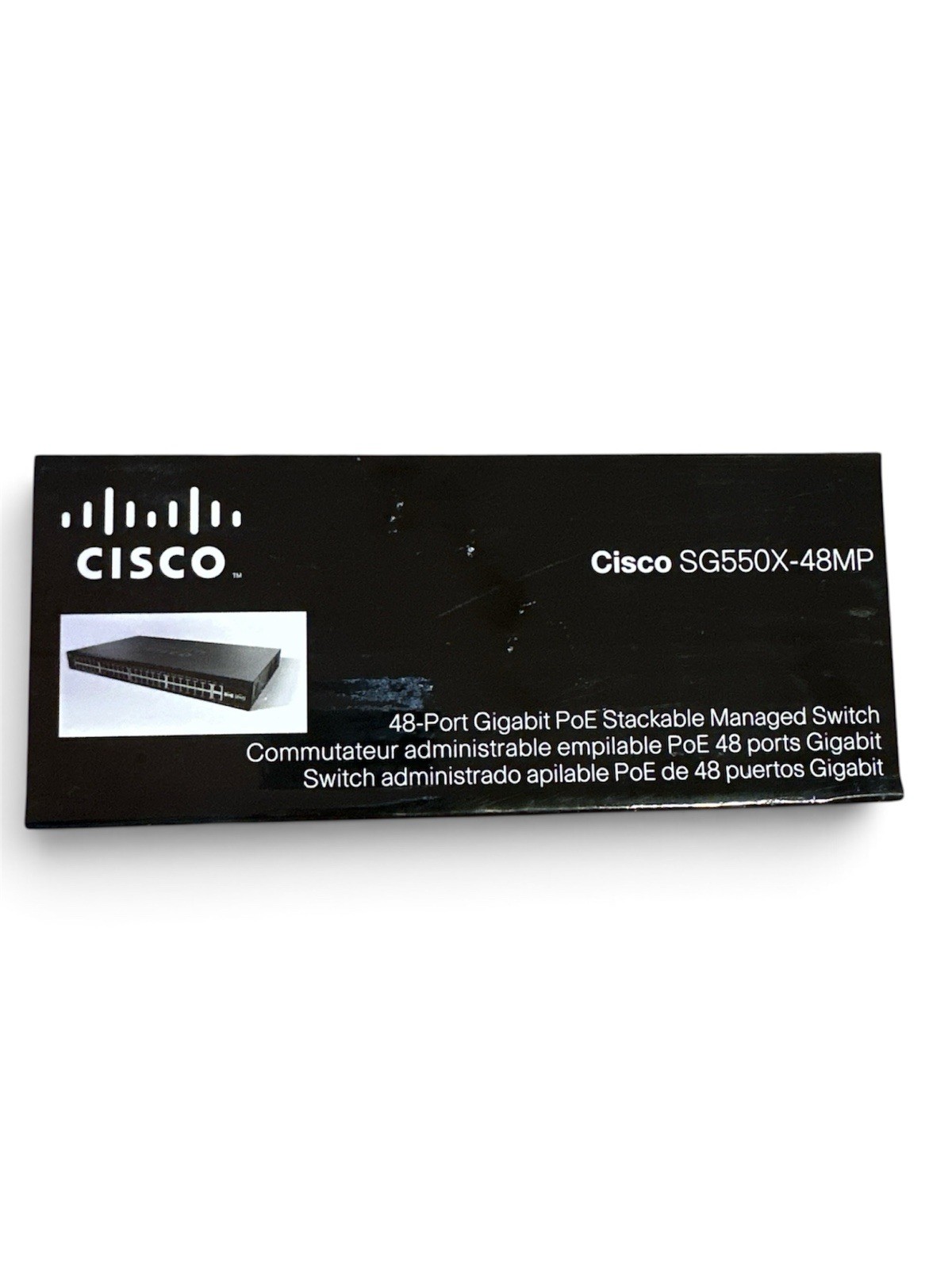 Cisco SG550X-48MP-K9-NA 48 Port Gigabit Poe Switch (New In Box)