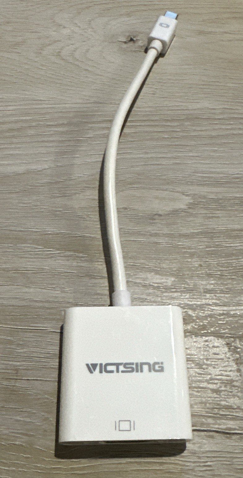 Victsing Thunderbolt Mini Display Port DP To VGA Cable Adapter