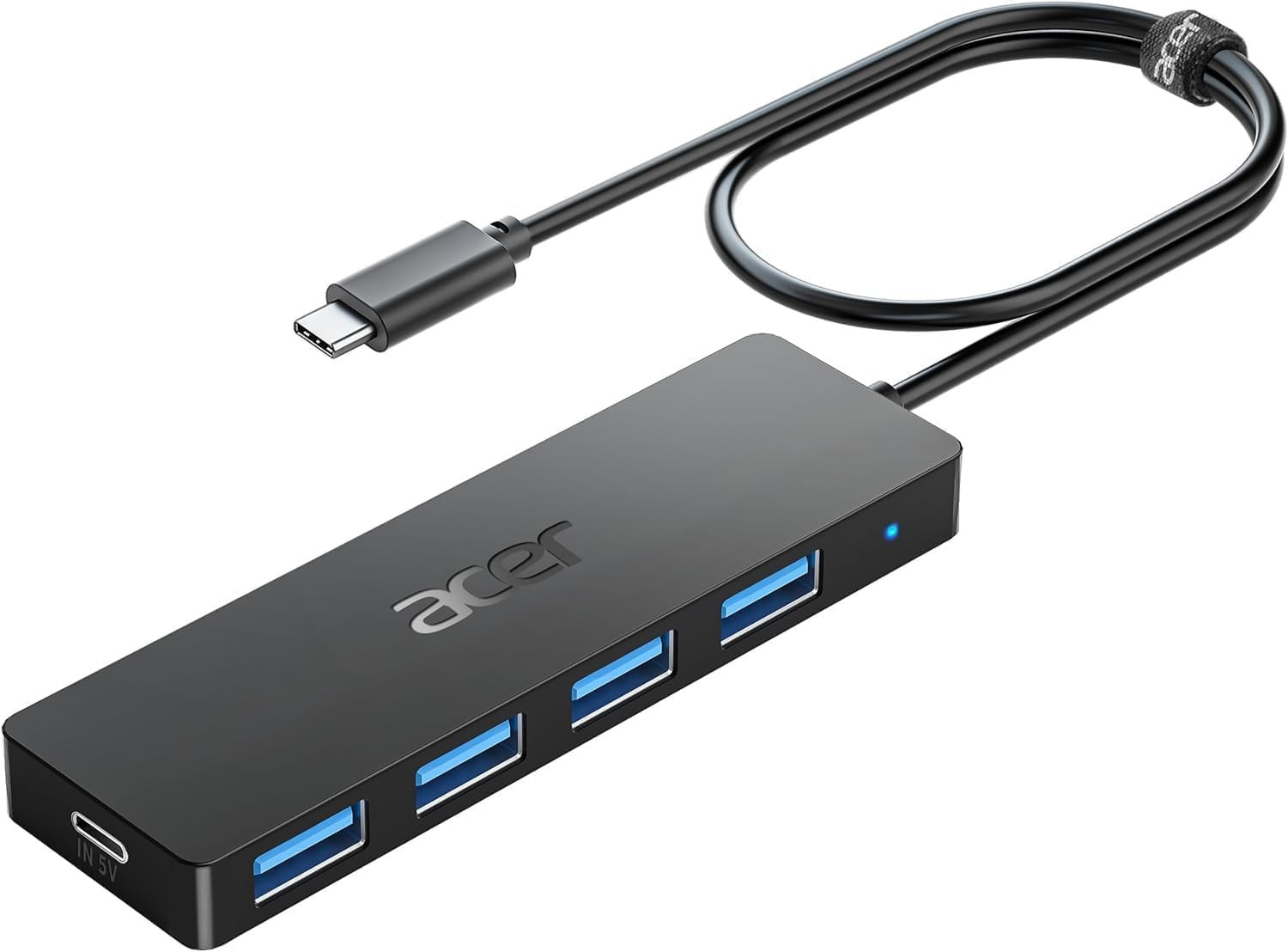 Adaptador Hub de 4 puertos USB tipo C a USB 3.0 para MacBook Pro iMa