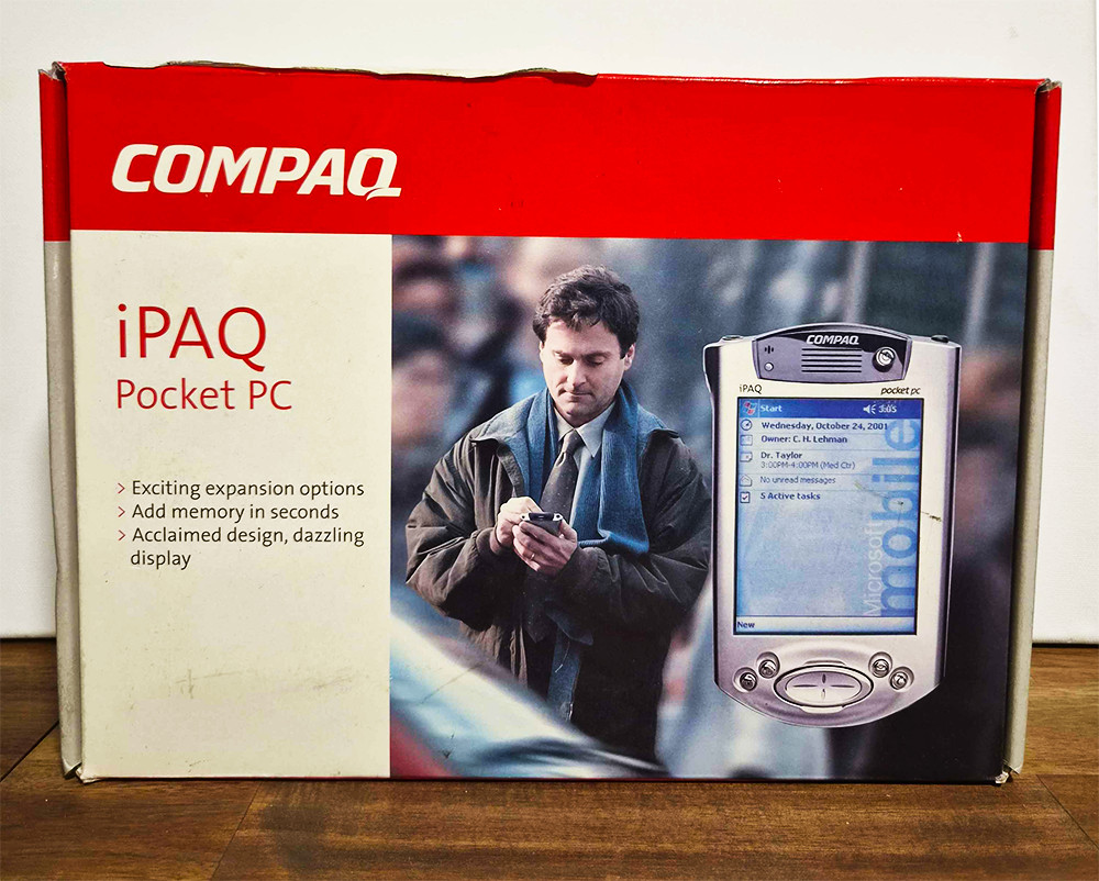 Factory Sealed Compaq iPAQ H3870 Pocket PC Collectible (AUS/NZ)