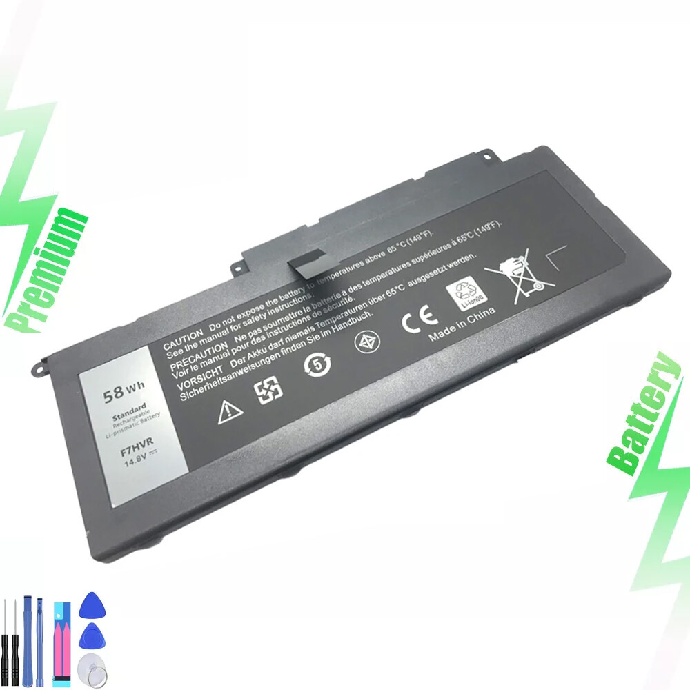 F7HVR T2T3J 58Wh Battery for Dell Inspiron 15 7537 17 7000 7737 062VNH G4YJM New