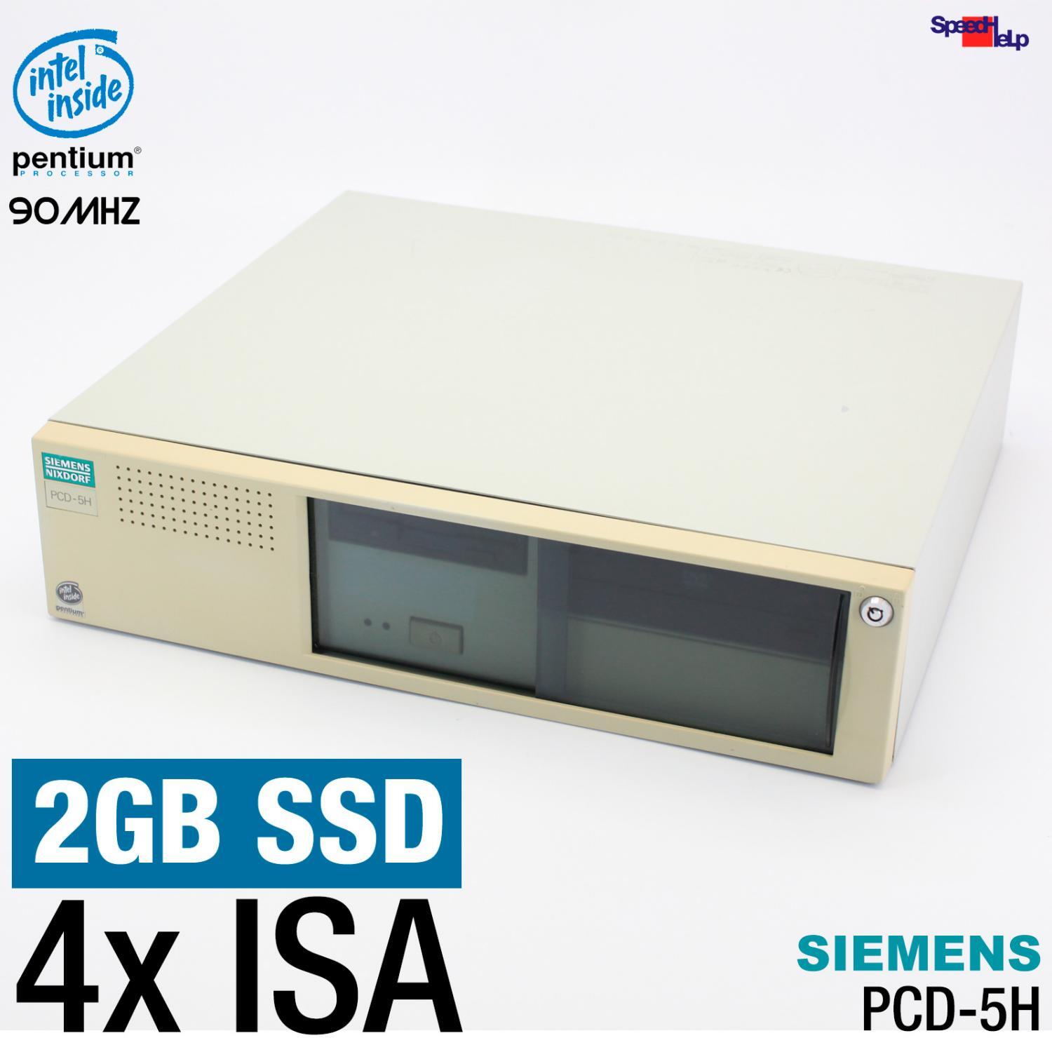4x ISA Slot Siemens Nixdorf Expert Scenic PCD-5H Computer PC RS-232 Parallel SSD