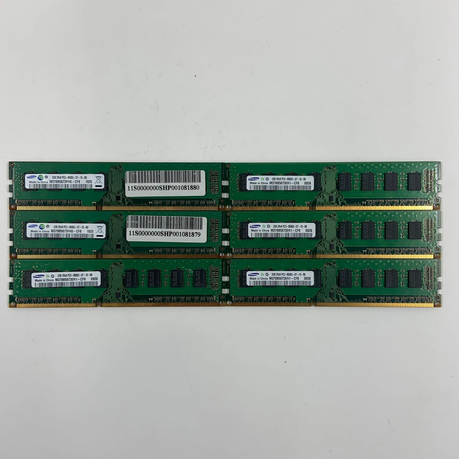 Samsung 12GB (6x2GB) DDR3 RAM