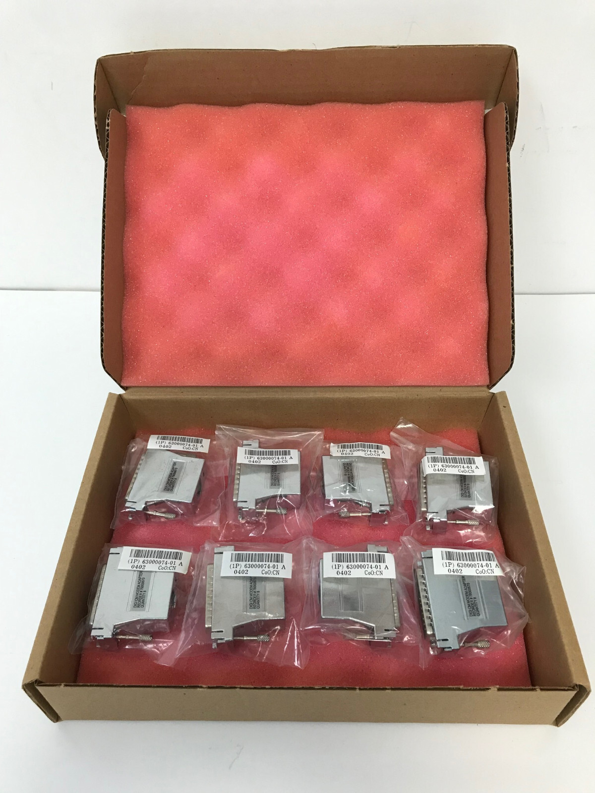 DIGI 76000670 CM DB25M MODEM ADAPTER QTY 8 IN BOX 63000074-01 NEW OPEN BOX