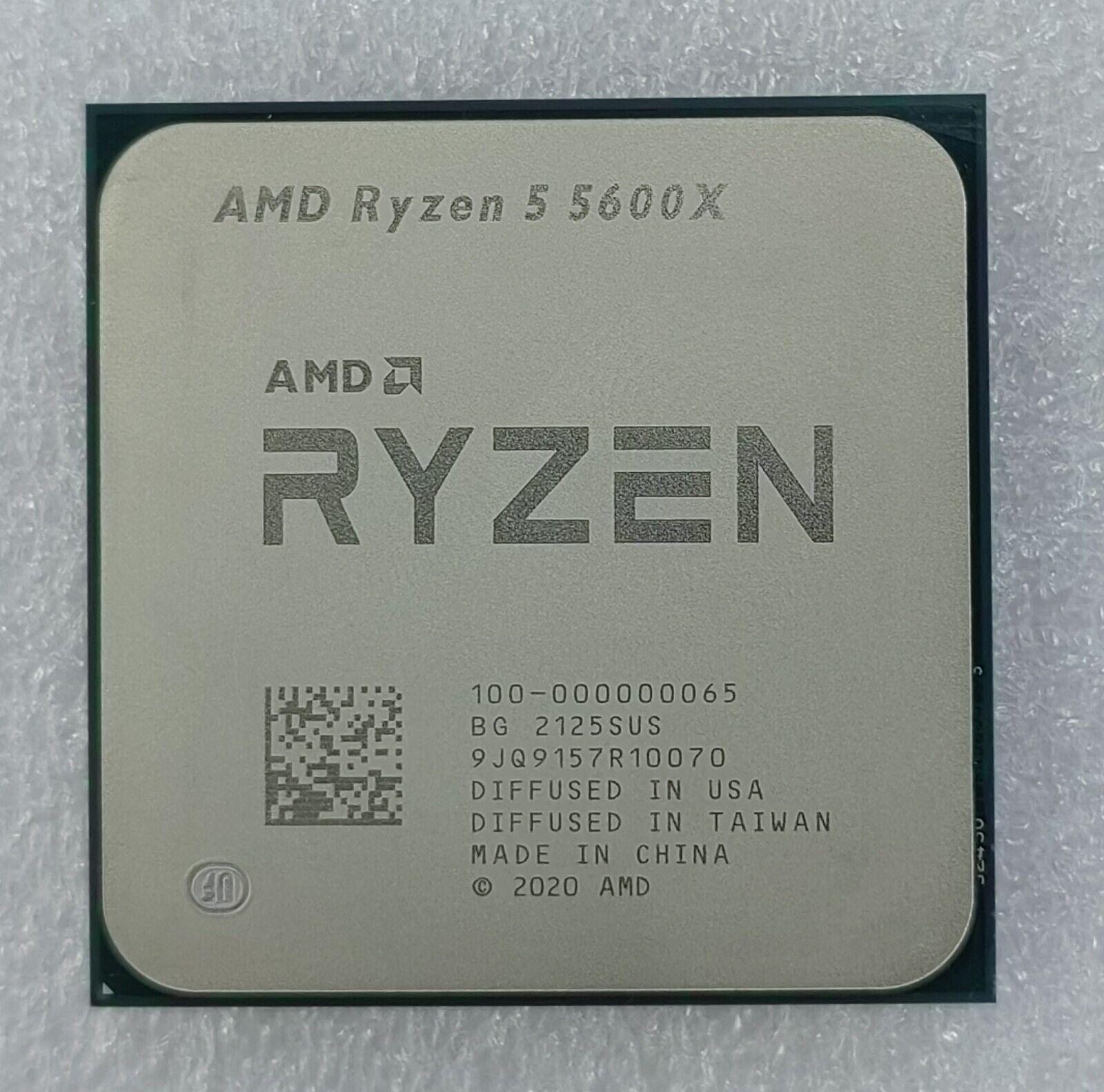 AMD Ryzen 5 5600X Desktop Processor AM4 R5 Six-core 100-00000065 Good condition