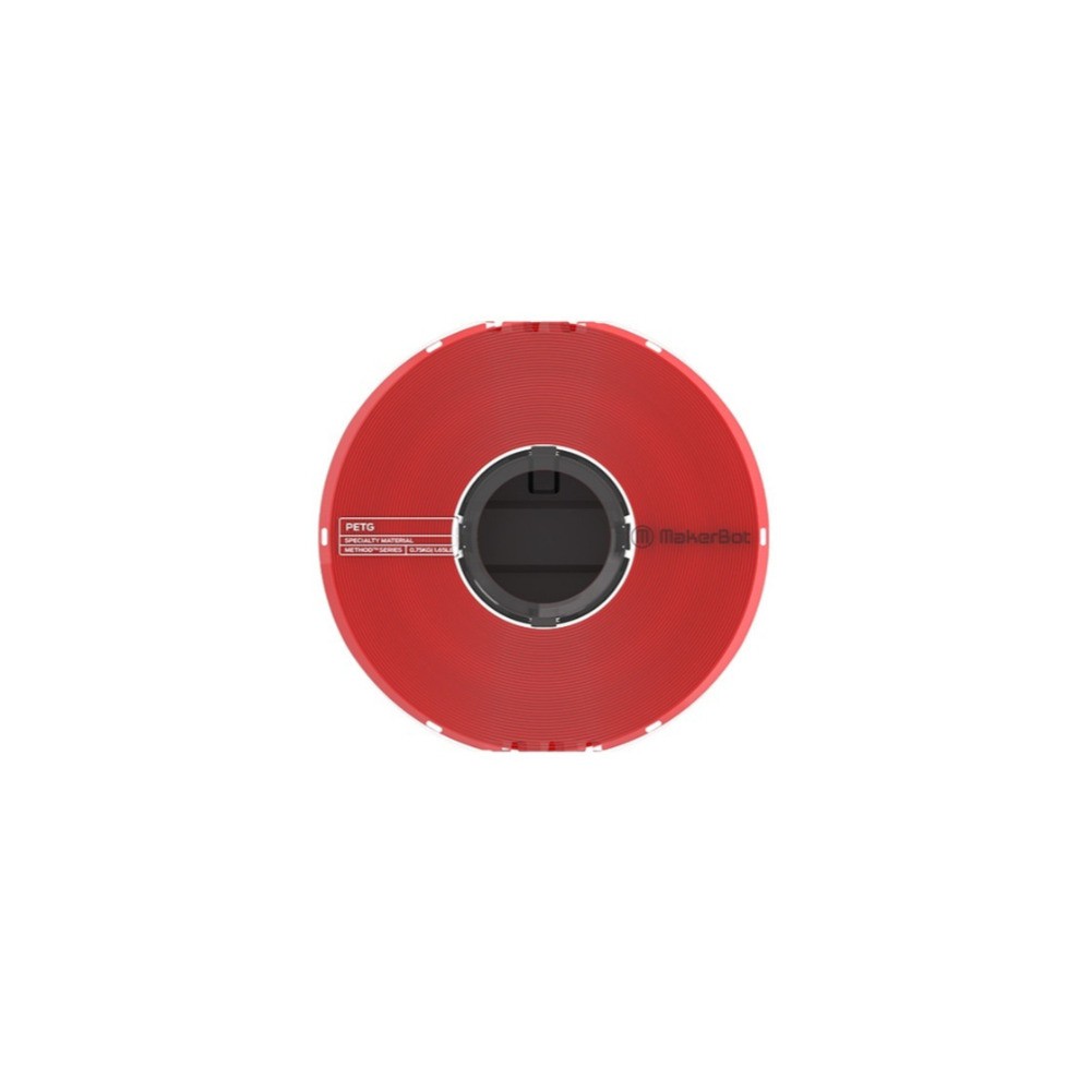 MakerBot PETG Specialty Filament Spool Method 3D Printer 1.65lb (Red)