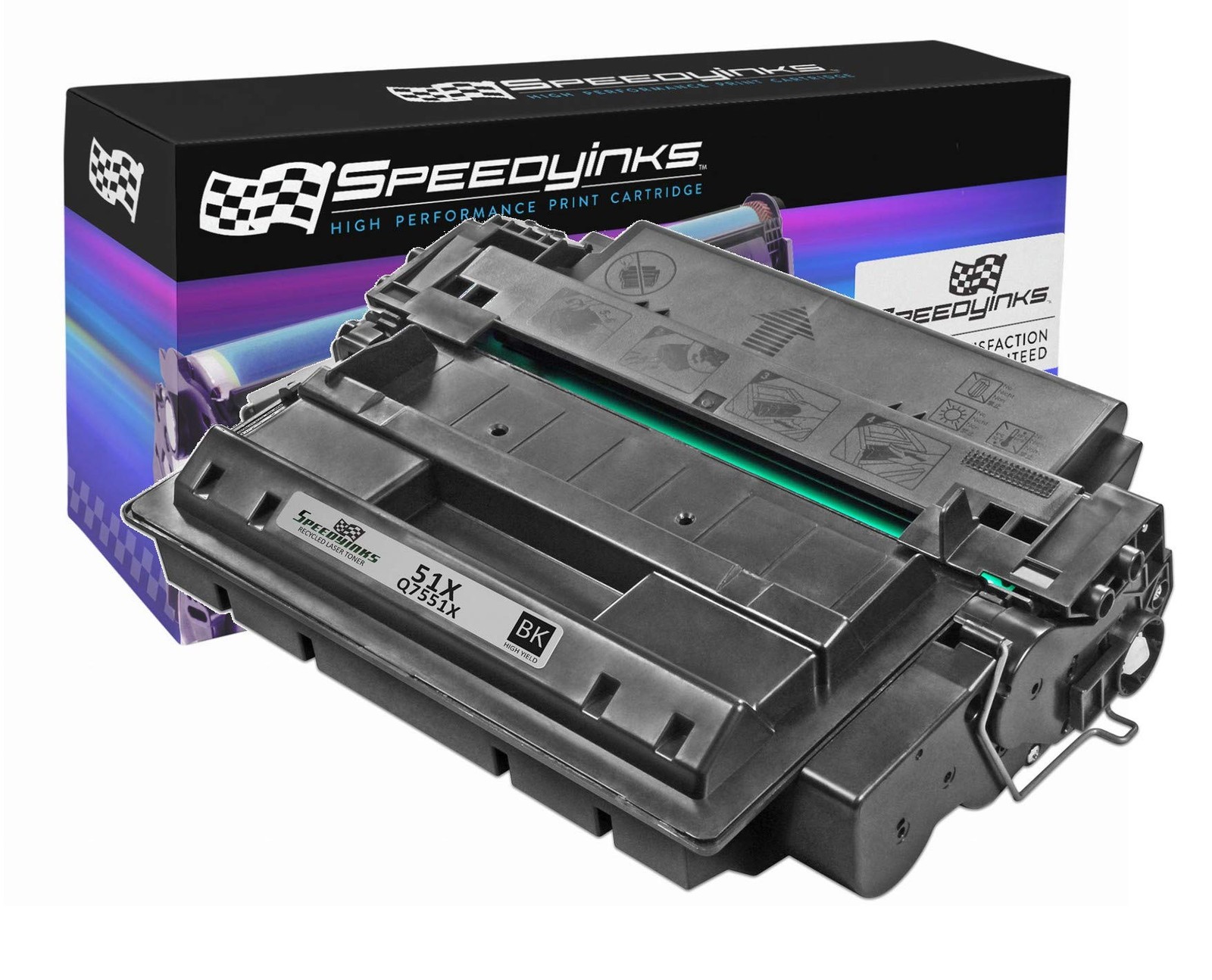 Compatible Replacement for HP Q7551X Toner Cartridge for HP 51X Black Toner