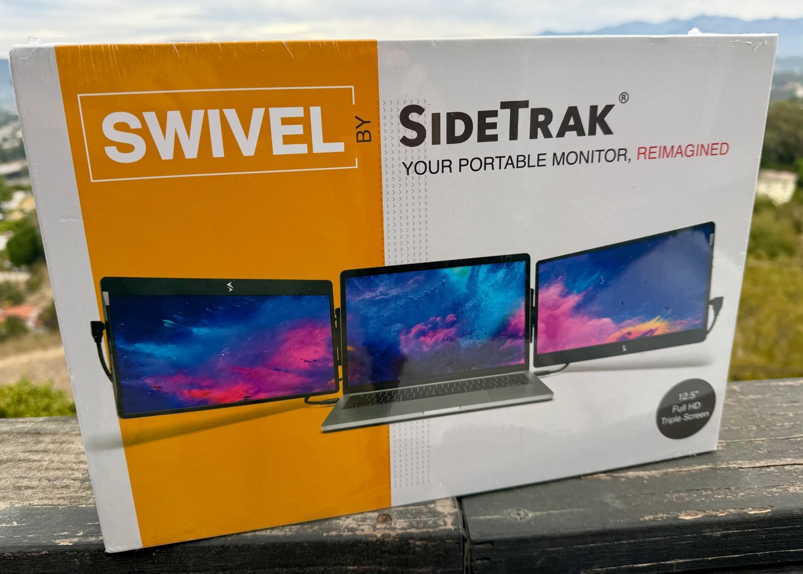 SideTrak SWIVEL SISTTL12BLTR Triple Screen 12.5