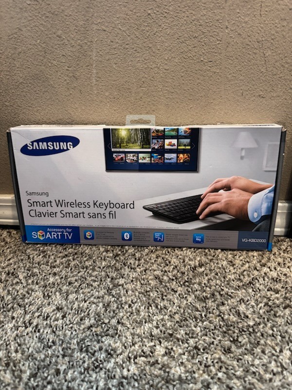 Samsung Smart Wireless Keyboard Clavier Smart Sans Fil VG-KBD1500 - (Untested)