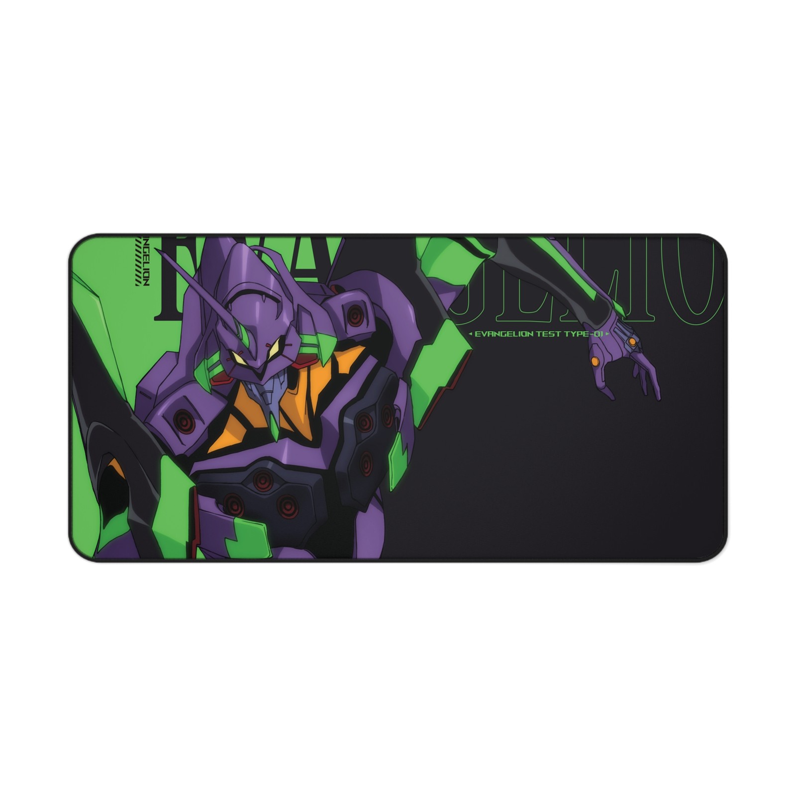 Neon Genesis Evangelion Desk Mat, Unit-01 Gaming Mouse Pad Gift