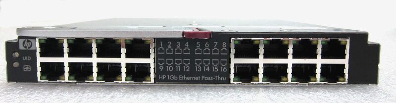 HP C3000 C7000 1Gb 16 Port Ethernet Pass-Thru Module 406738-001 419329-001