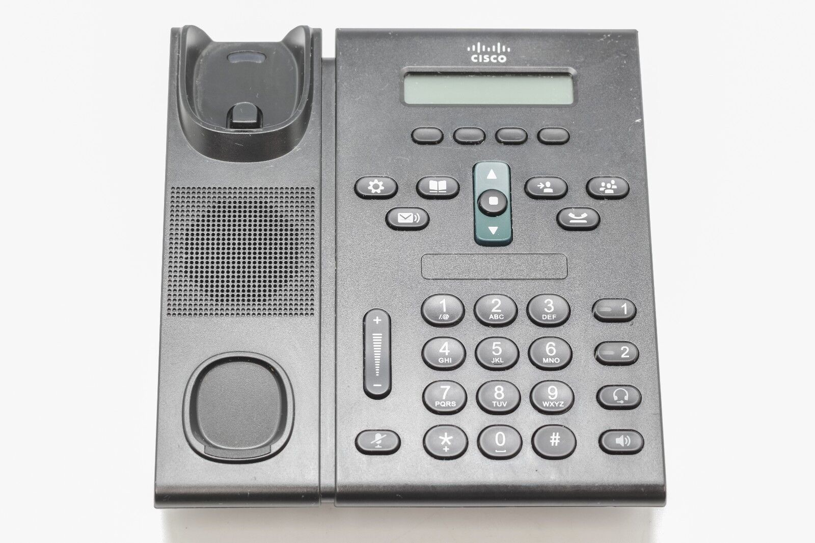Cisco Unified IP Phone 6921 CP-6921-C-K9= V02 Two Lines and Full Duplex Speaker 