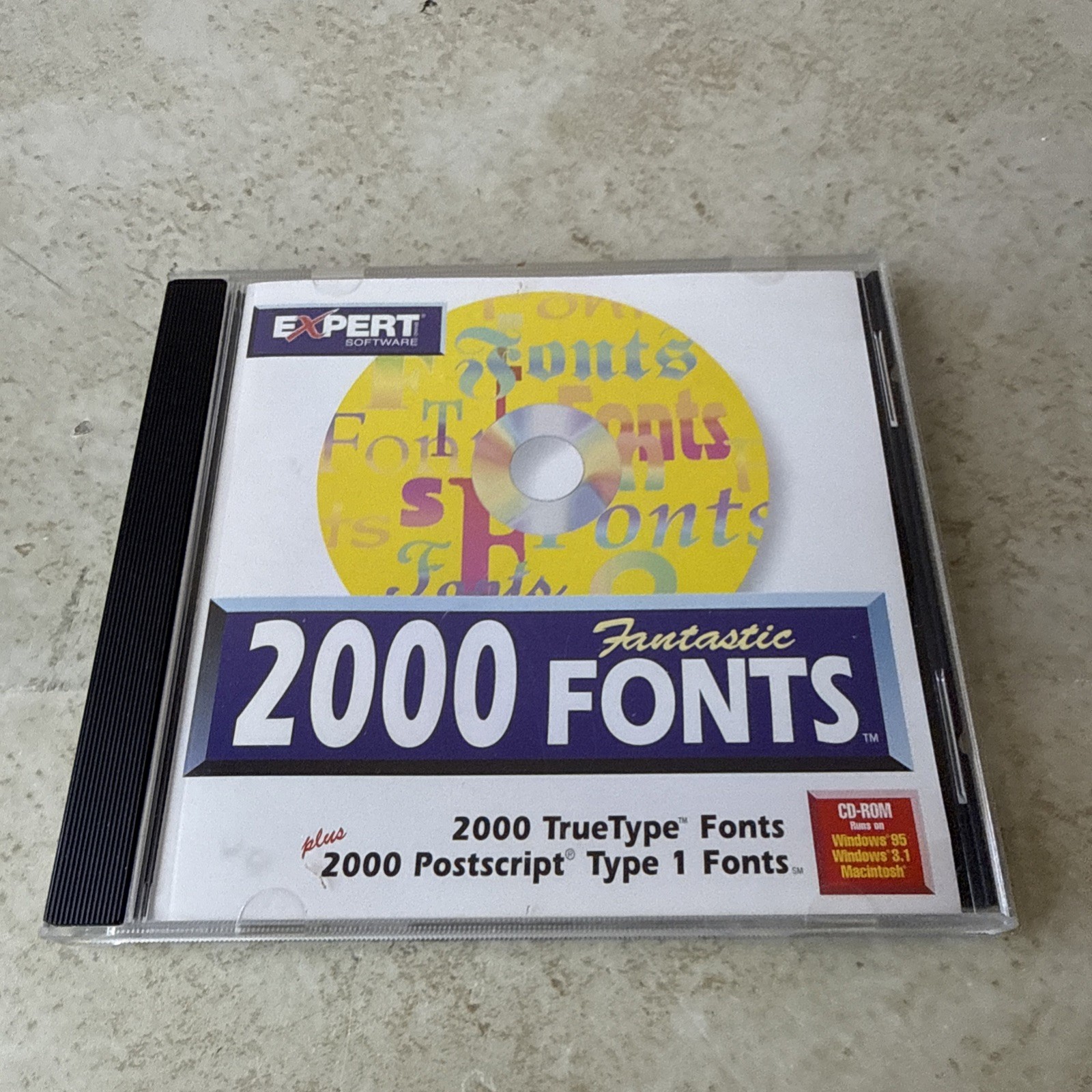 EXPERT SOFTWARE 2000 FANTASTIC FONTS