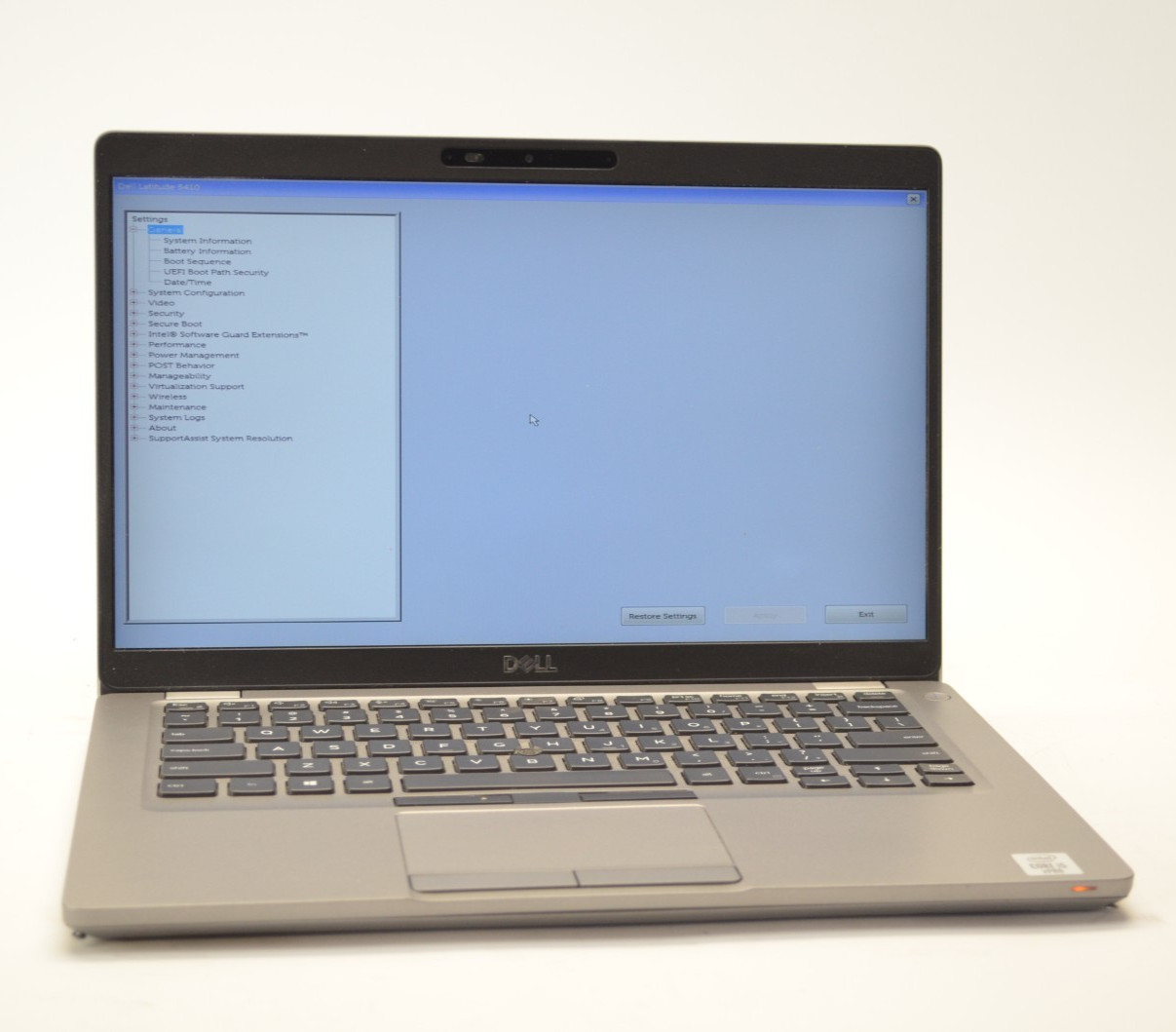 Dell Latitude 5410 i5-10310U 1.7GHz 8GB "GOOD" Battery NO HDD/OS W/ Power