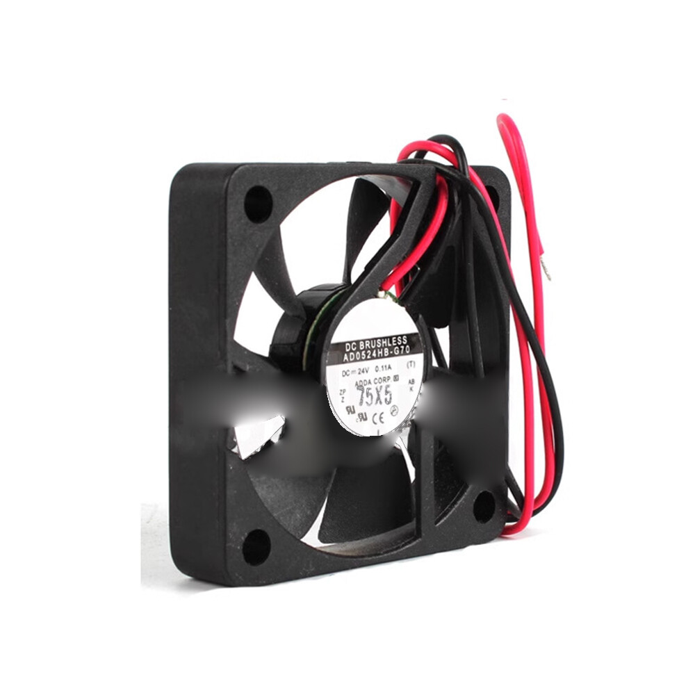 For ADDA AD0524HB-G70 5010 DC24V 0.11A 2 Wire Cooling Fan