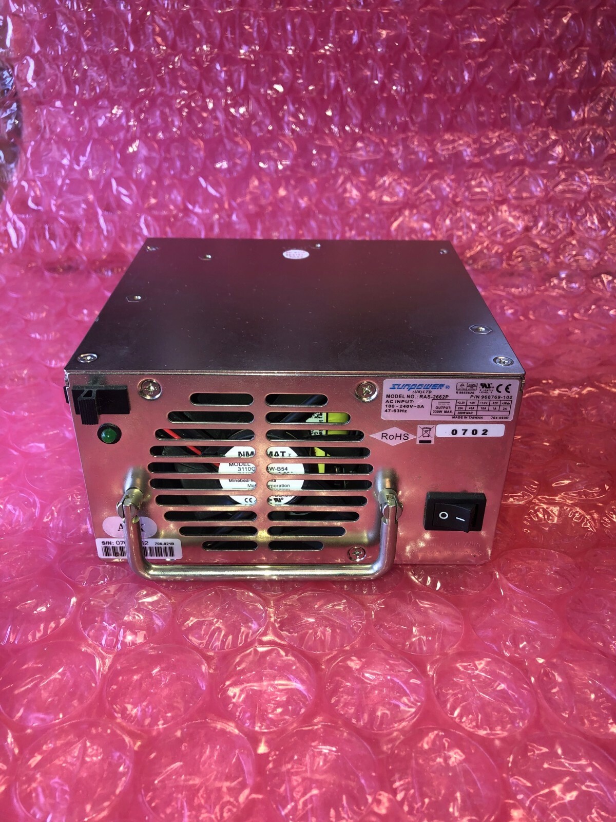 HPE StorageWorks MSL6000 Tape Library 330W Power Supply HP 412493-001 RAS-2662P
