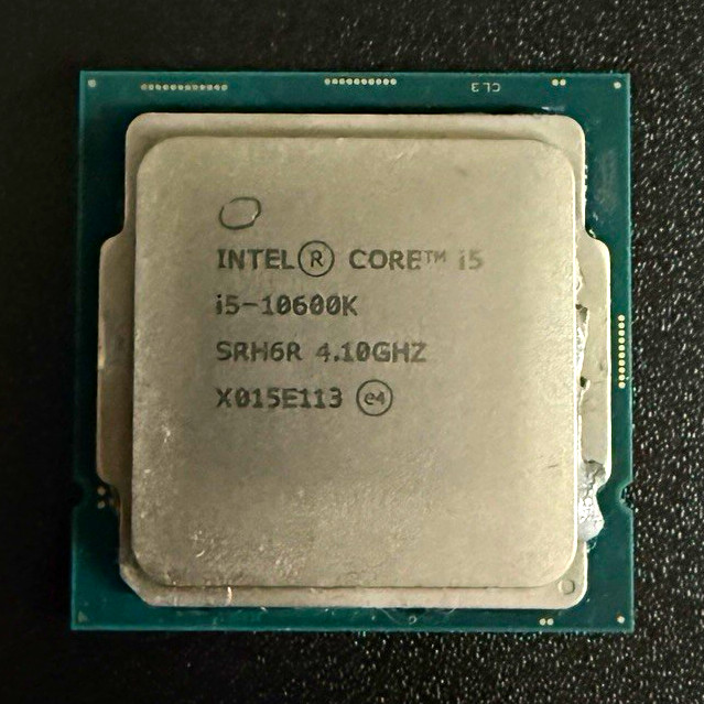Intel Core i5-10600K 4.10GHz 6-Core LGA 1200 CPU Processor SRH6R