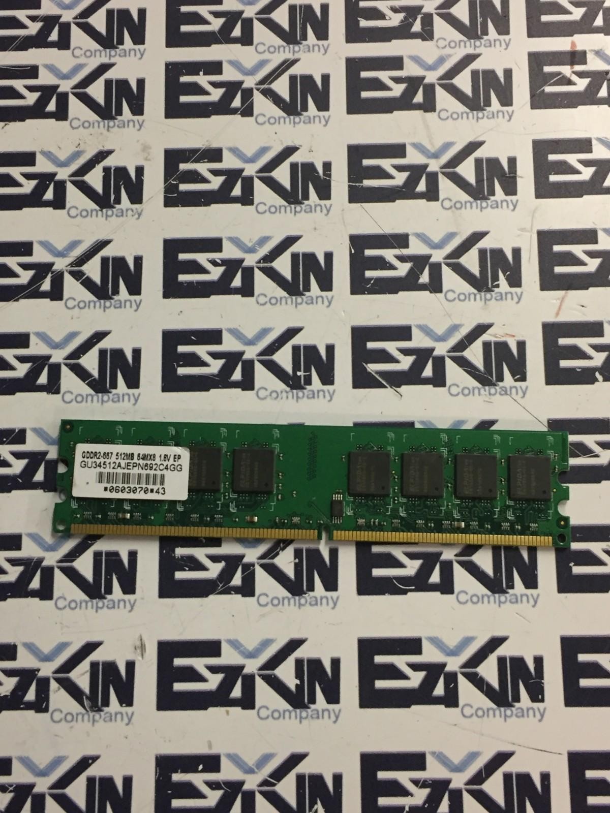 Acer GDDR2-667 512MB Desktop Memory RAM 512MB