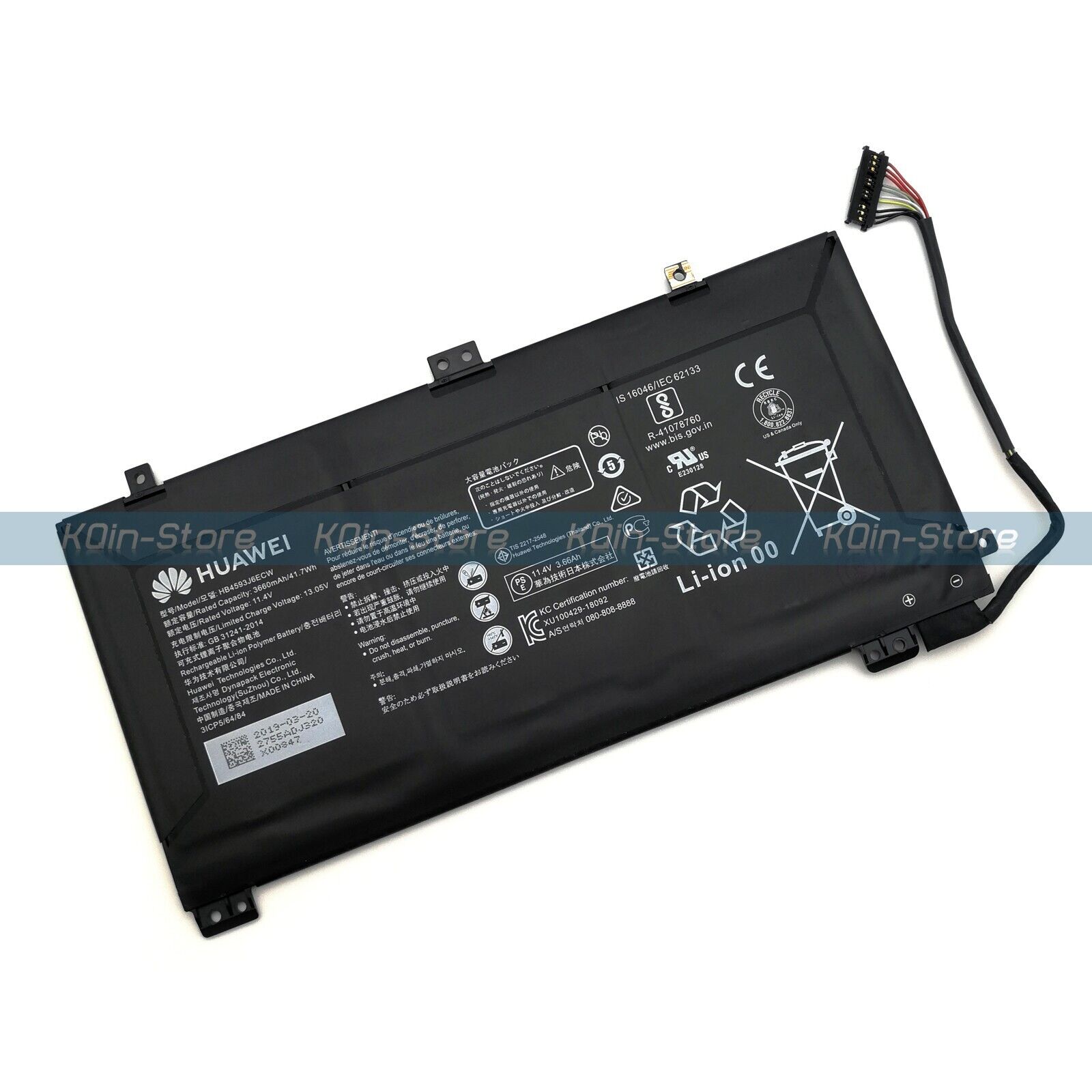 Genuine HB4593J6ECW Battery for Huawei MateBook 13 2020 WRT-W19 WX9 W29 HN-W19