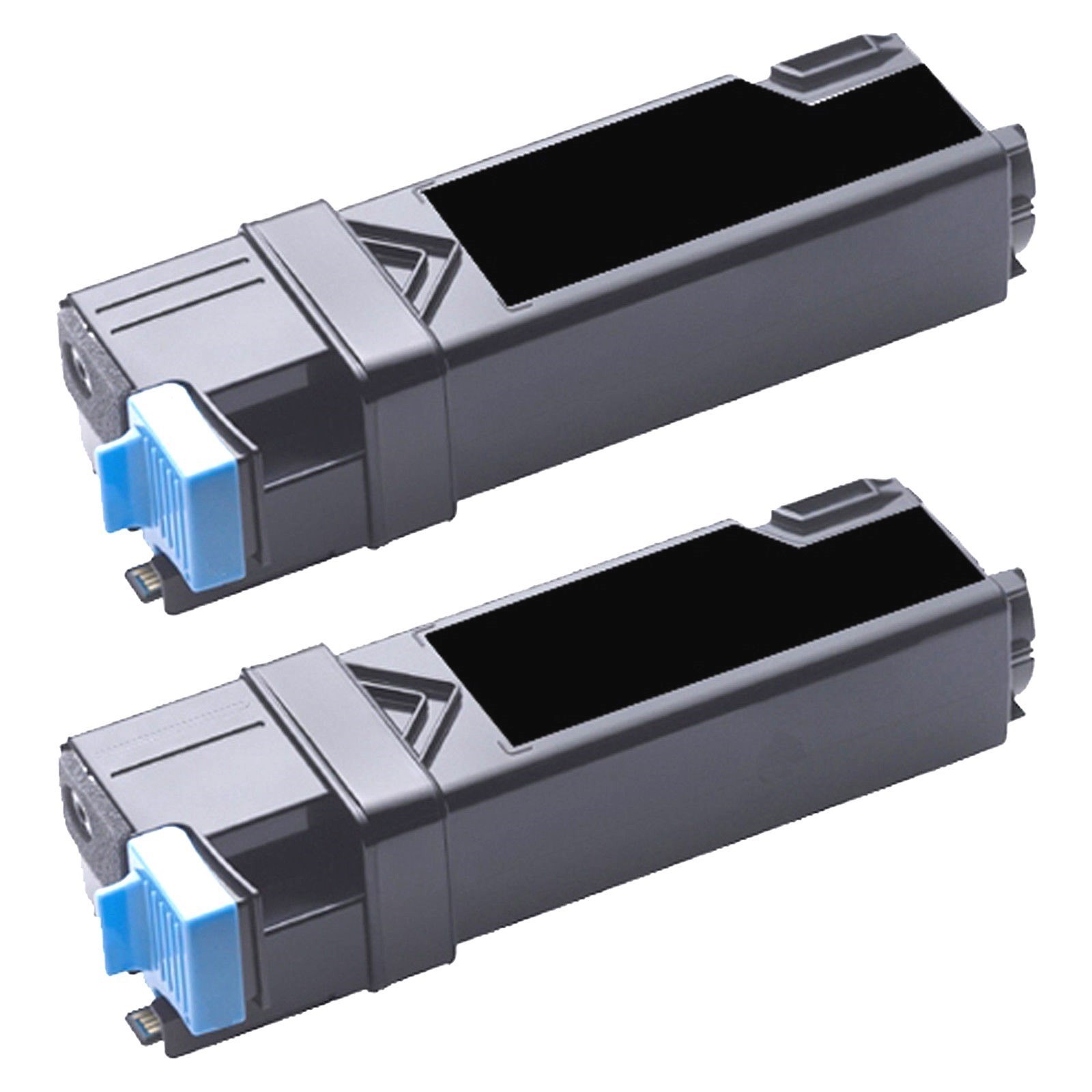 2 Pack 331-0719 Black Toner for Dell 2150cdn 2150cn 2155cdn 2155cn Printer