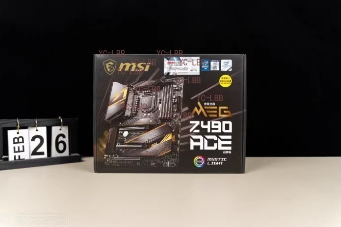 MSI MEG Z490 ACE Motherboard Intel Z490 LGA 1200 DDR4 ATX Motherboard