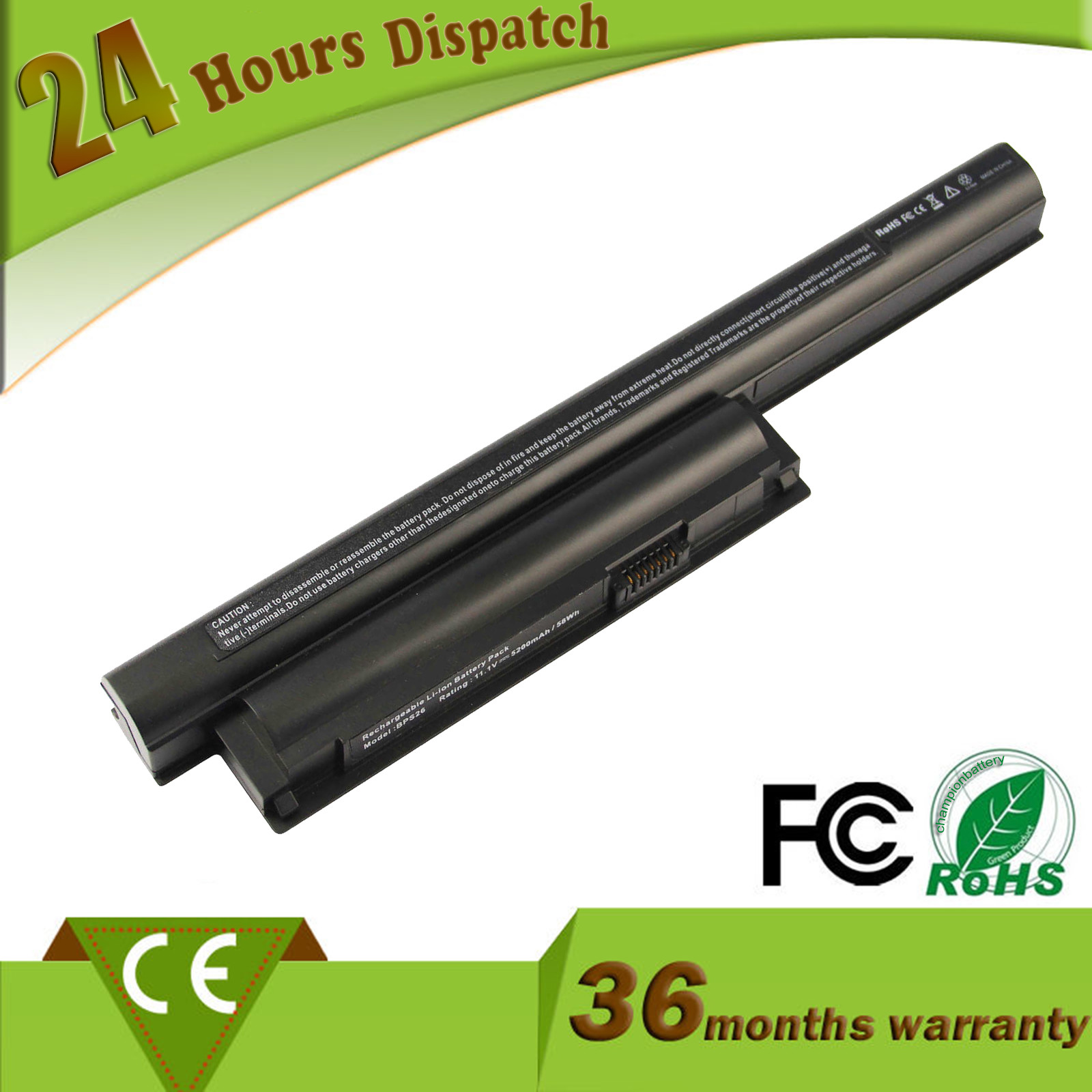 VGP-BPS26A / VGP-BPS26 / VGP-BPL26 Battery for Sony Vaio PCG-71811M PCG-71911M