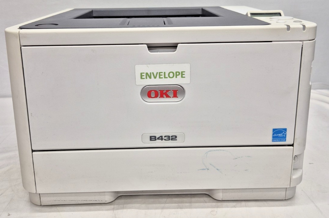 OKI B432 HIGH-SPEED 40PPM DESKTOP A4 MONO LASER PRINTER  6.6k PGP USED GC **READ