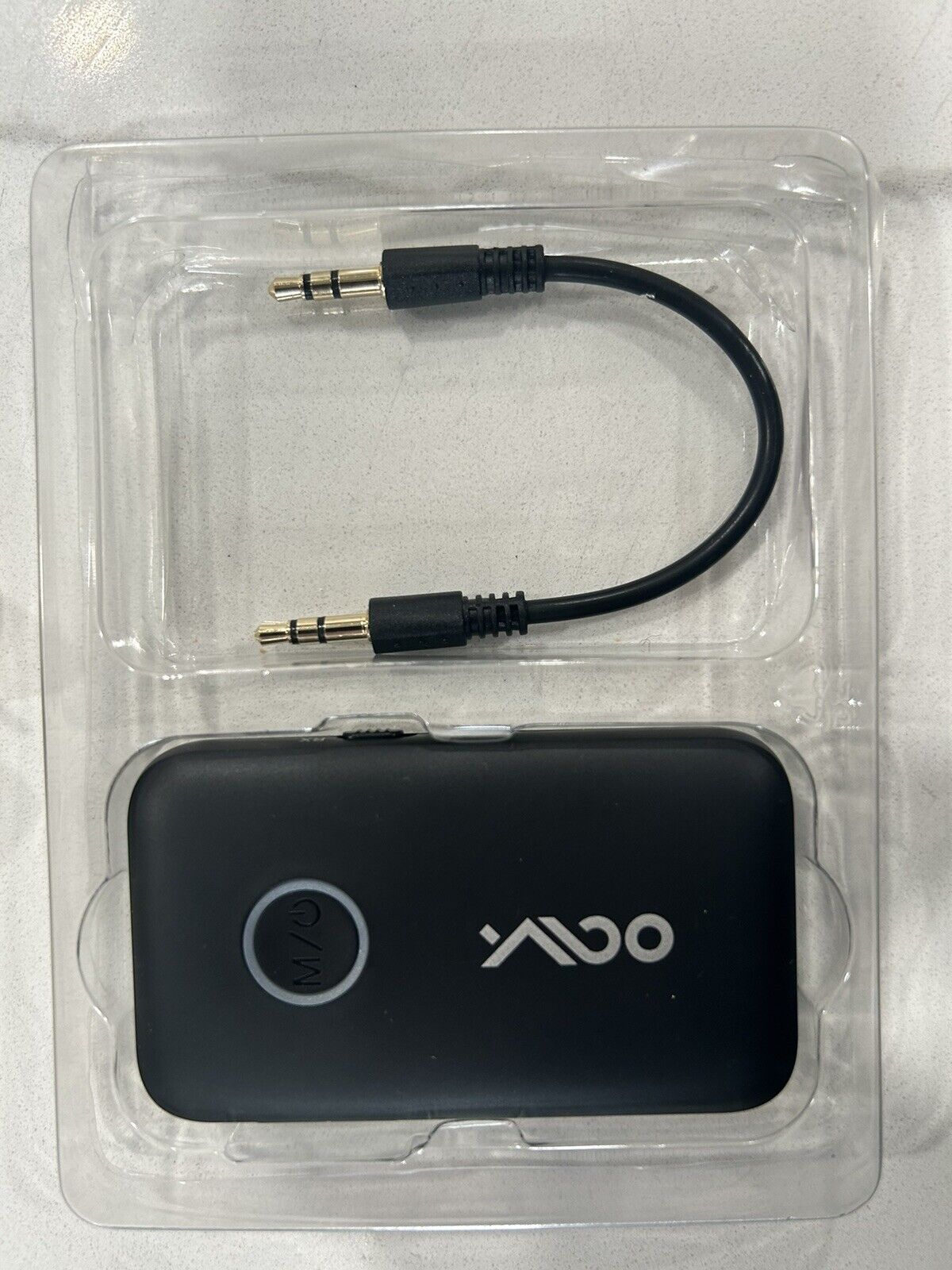 YMOO B06T1 Black Bluetooth 5.3 Transmitter Receiver Wireless Audio Adapter