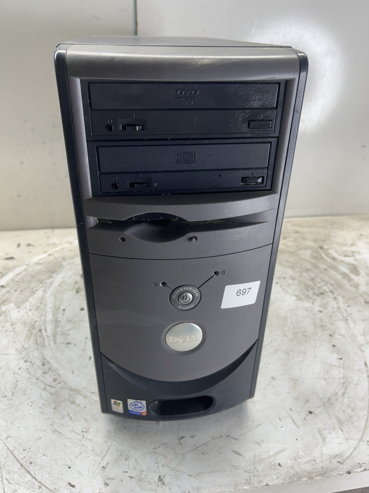 Dell Dimension 2350 Intel Pentium 4 1.80GHz 640MB NO HDD