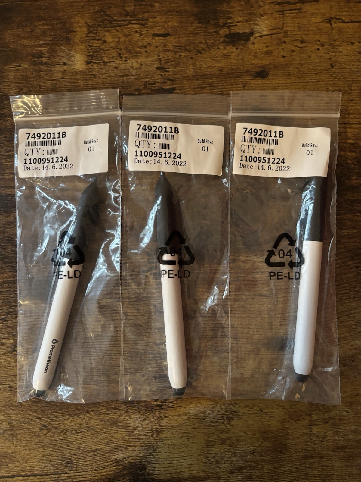 Set 3 ActivPanel Pen-A Compatible with AP9 and APLX Panels Promethean Stylus NEW