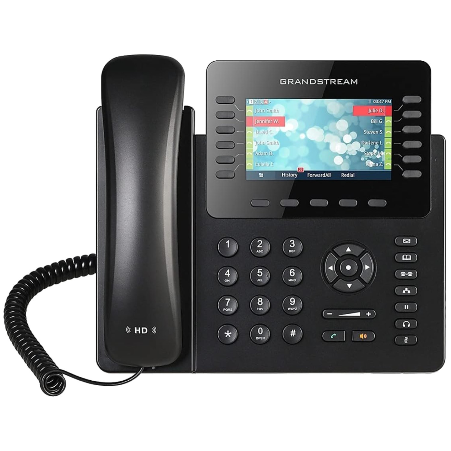 VoIP Phone with 5-Way Conferencing - Dual Gigabit Ethernet