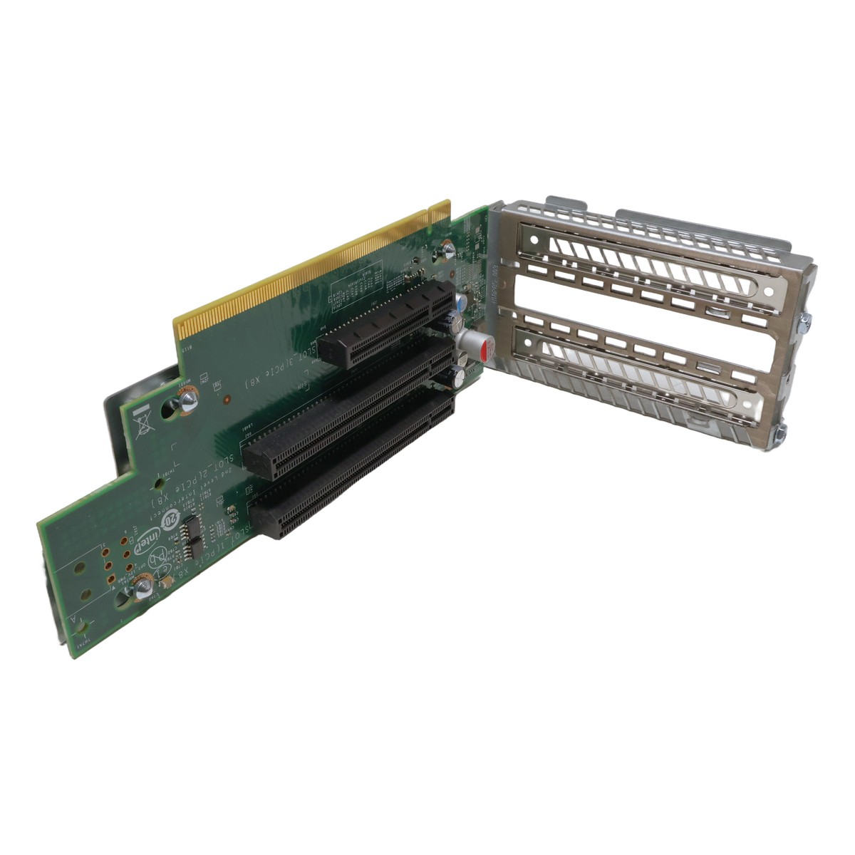 Intel PBA H20087-171 2U 3-Slot PCIe Riser Card for Server Expansion +Cage