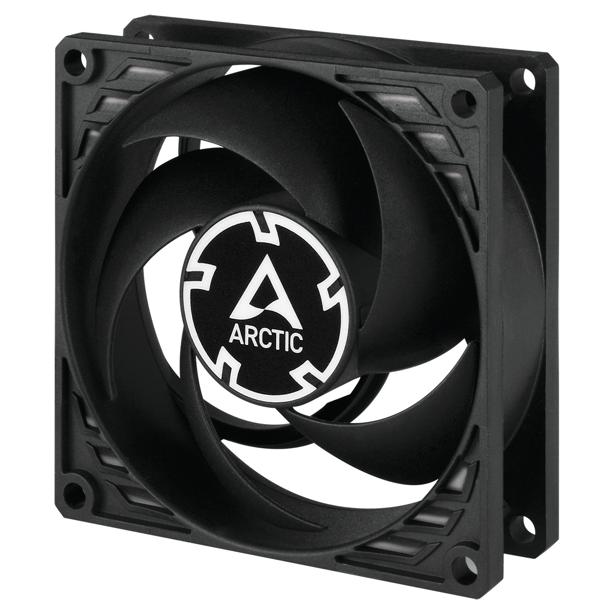 ARCTIC P8 Silent (Black) 80 mm Case Fan quiet motor Computer 1600 RPM B-Stock