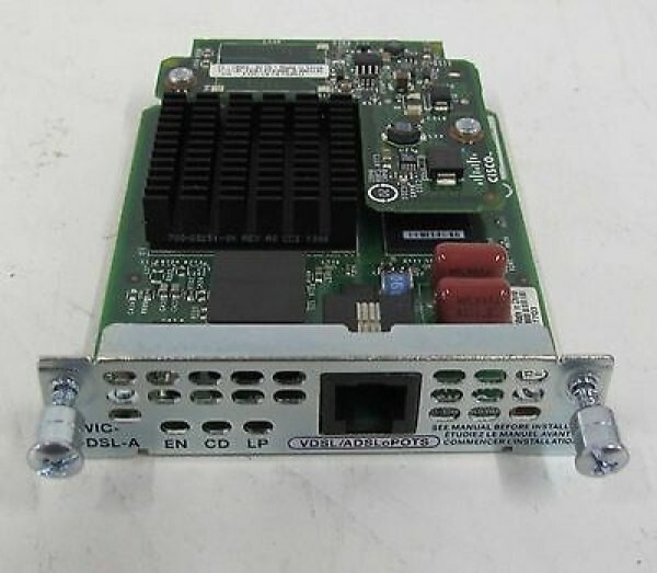Cisco EHWIC-VA-DSL-A Multimode VDSL2 and ADSL2/2+ High-Speed WAN Interface