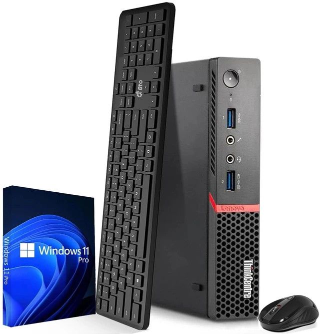 Lenovo ThinkCentre 715 Tiny Desktop AMD PRO A10-9700E Tiny 32GB RAM 512GB SSD