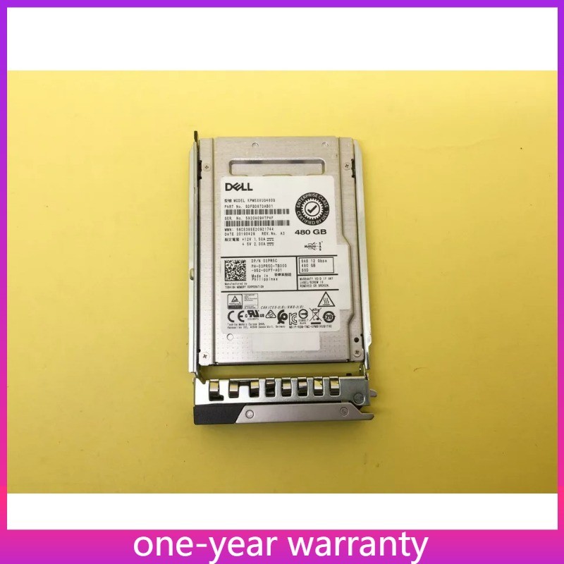 3PR5C 03PR5C Dell 480GB 12Gbps SAS Mix Use 2.5'' SSD 14/15/16G KIT New