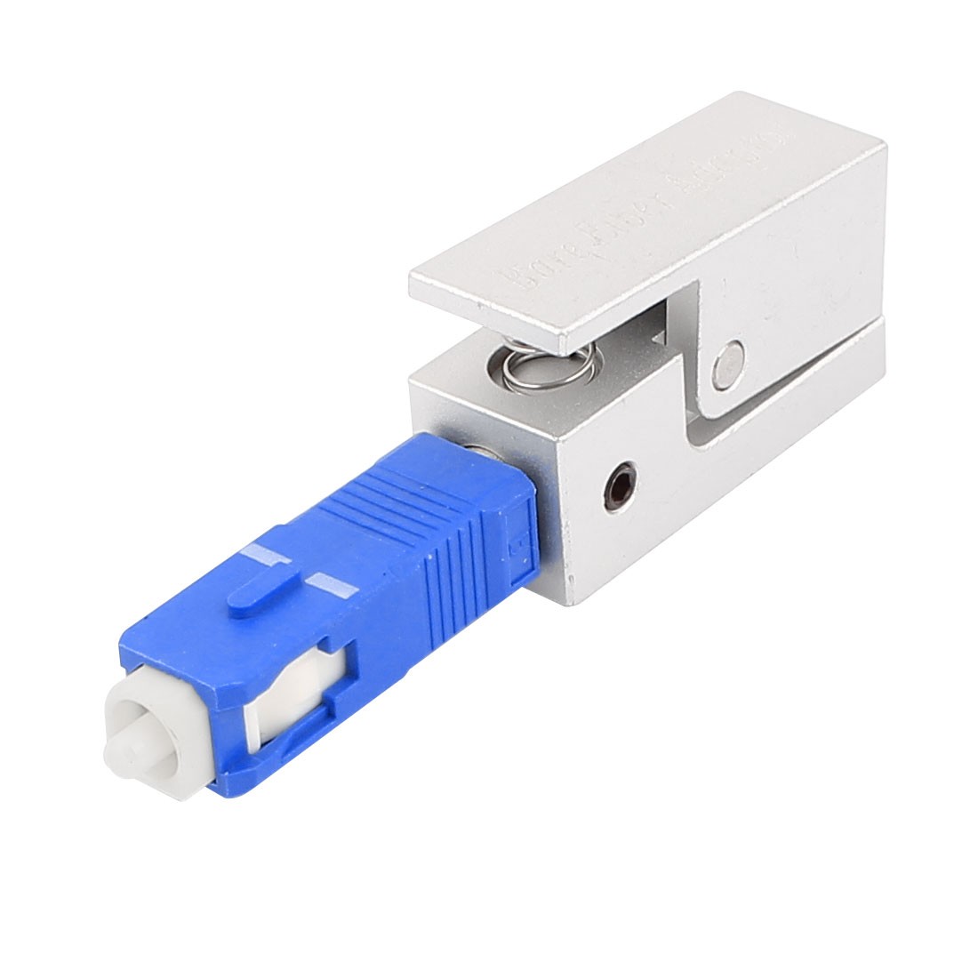 1 x Fibre Optical Connector Square SC Bare Fiber Optic Adapter