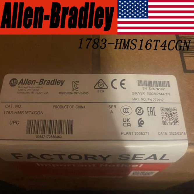 1783-HMS16T4CGN AB Stratix 5400 20 Port Managed Switch NEW US Free Tax PLC